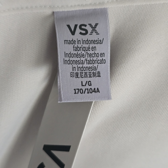 NWT VSX By Victoria's Secret Cream Full-Zip Women's Jacket - Picture 5 of 8